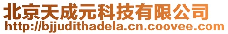北京天成元科技有限公司