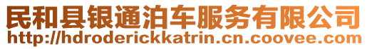 民和縣銀通泊車服務(wù)有限公司