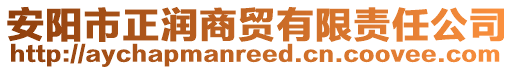 安陽市正潤商貿(mào)有限責任公司