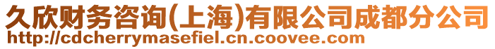 久欣財務(wù)咨詢(上海)有限公司成都分公司