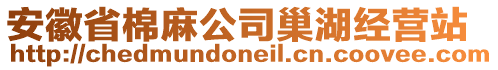 安徽省棉麻公司巢湖經(jīng)營站