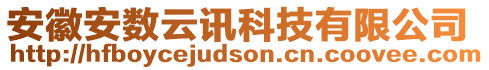 安徽安數(shù)云訊科技有限公司