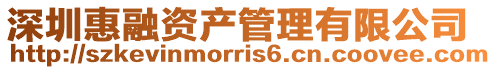 深圳惠融資產(chǎn)管理有限公司