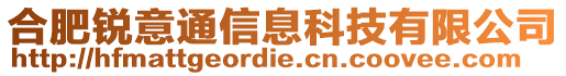 合肥銳意通信息科技有限公司