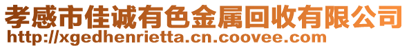 孝感市佳誠有色金屬回收有限公司