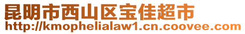 昆明市西山區寶佳超市