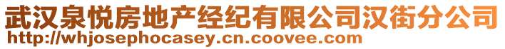 武漢泉悅房地產經紀有限公司漢街分公司