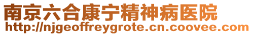 南京六合康寧精神病醫院