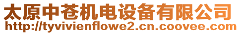 太原中蒼機(jī)電設(shè)備有限公司