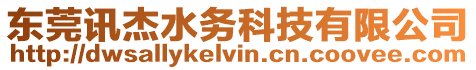 東莞訊杰水務(wù)科技有限公司