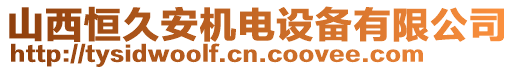 山西恒久安機(jī)電設(shè)備有限公司