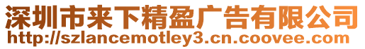 深圳市來下精盈廣告有限公司