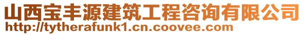 山西寶豐源建筑工程咨詢有限公司
