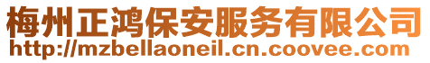 梅州正鴻保安服務(wù)有限公司