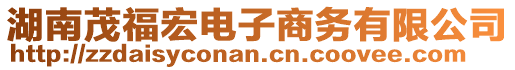 湖南茂福宏電子商務有限公司