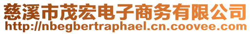 慈溪市茂宏電子商務(wù)有限公司
