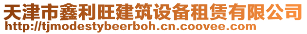 天津市鑫利旺建筑設備租賃有限公司