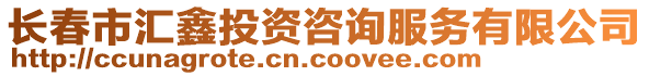 長春市匯鑫投資咨詢服務有限公司