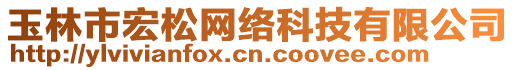 玉林市宏松網(wǎng)絡(luò)科技有限公司