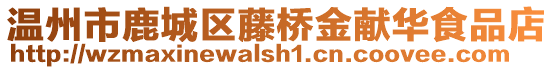 溫州市鹿城區藤橋金獻華食品店