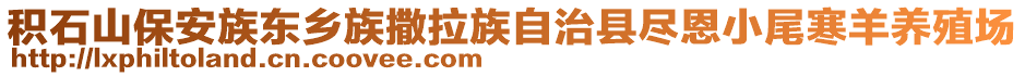 积石山保安族东乡族撒拉族自治县尽恩小尾寒羊养殖场