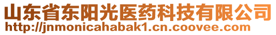 山東省東陽光醫(yī)藥科技有限公司