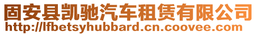 固安縣凱馳汽車租賃有限公司