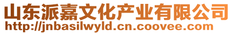 山東派嘉文化產業有限公司