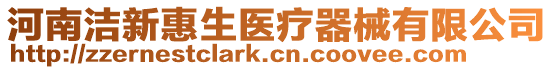 河南潔新惠生醫療器械有限公司