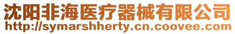 沈陽非海醫療器械有限公司