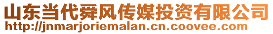 山東當(dāng)代舜風(fēng)傳媒投資有限公司