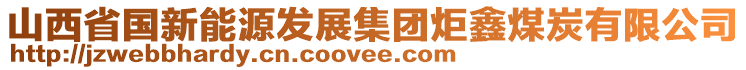 山西省國新能源發(fā)展集團炬鑫煤炭有限公司