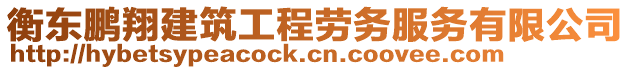 衡東鵬翔建筑工程勞務服務有限公司