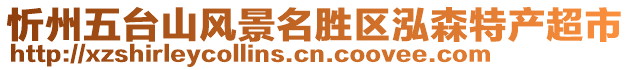 忻州五臺(tái)山風(fēng)景名勝區(qū)泓森特產(chǎn)超市