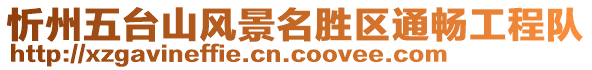 忻州五臺(tái)山風(fēng)景名勝區(qū)通暢工程隊(duì)