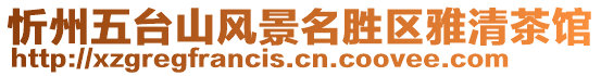忻州五臺山風(fēng)景名勝區(qū)雅清茶館