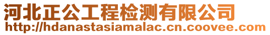 河北正公工程檢測有限公司