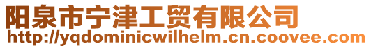 陽(yáng)泉市寧津工貿(mào)有限公司