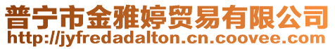 普寧市金雅婷貿易有限公司