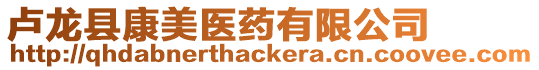 盧龍縣康美醫(yī)藥有限公司