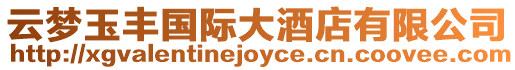 云夢玉豐國際大酒店有限公司
