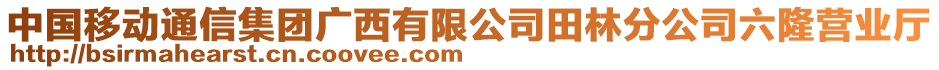 中國(guó)移動(dòng)通信集團(tuán)廣西有限公司田林分公司六隆營(yíng)業(yè)廳