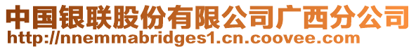 中國(guó)銀聯(lián)股份有限公司廣西分公司