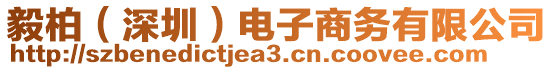 毅柏(深圳)電子商務有限公司