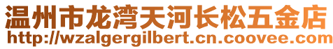 溫州市龍灣天河長松五金店