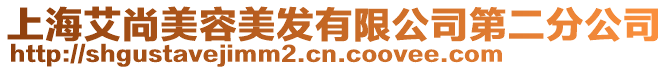 上海艾尚美容美發(fā)有限公司第二分公司