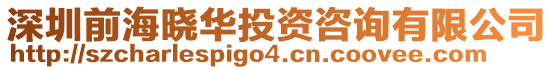 深圳前海曉華投資咨詢有限公司
