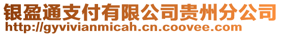 銀盈通支付有限公司貴州分公司