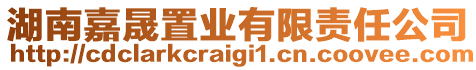 湖南嘉晟置業(yè)有限責(zé)任公司