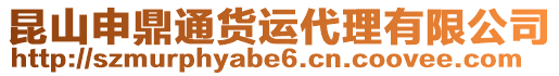 昆山申鼎通貨運代理有限公司